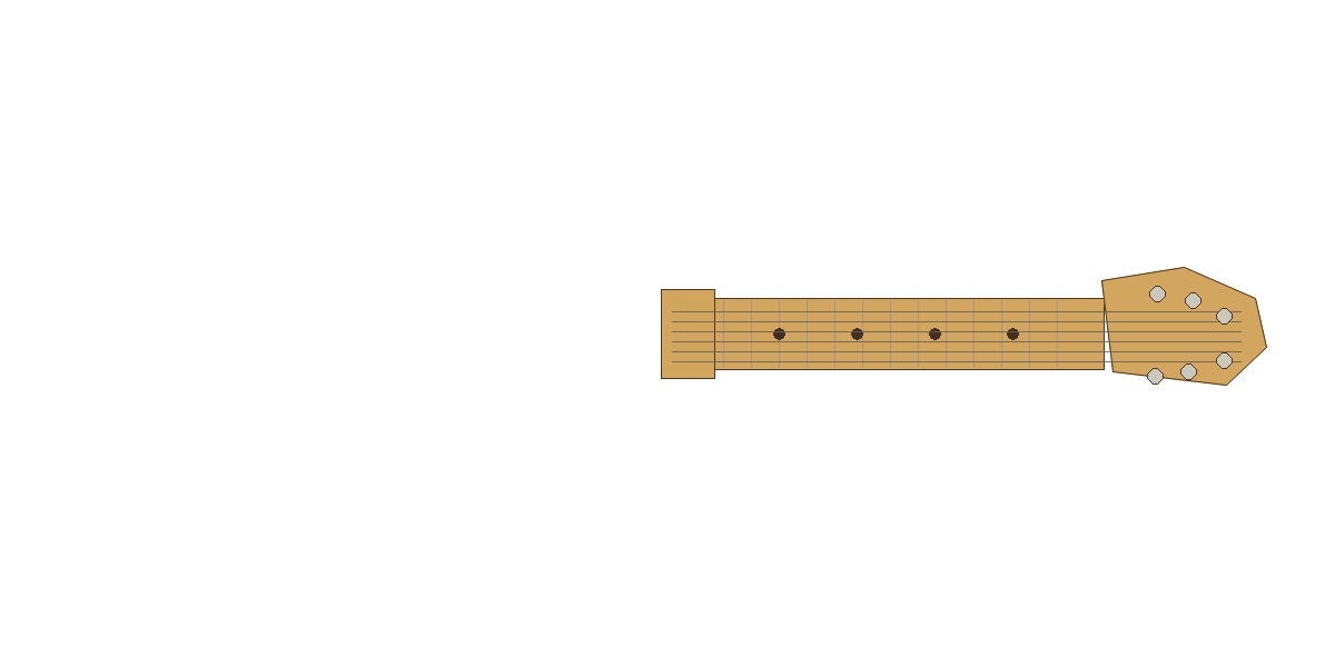 Maple Stratocaster C Neck - Right Hand