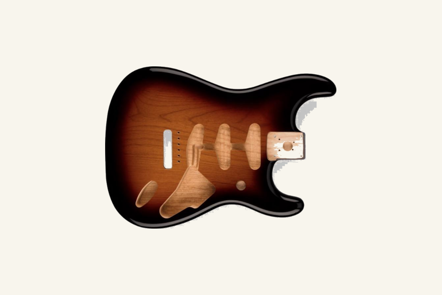 Classic Series 60s Stratocaster SSS Alder Body - 3-Color Sunburst