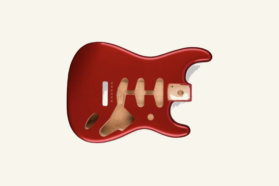 Classic Series 60s Stratocaster SSS Alder Body - Candy Apple Red
