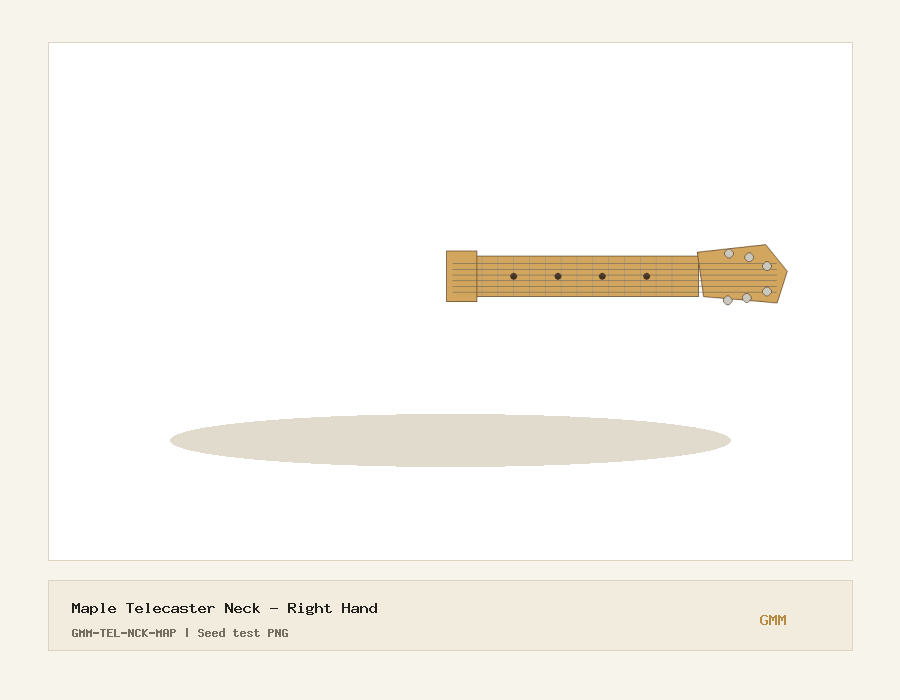 Maple Telecaster Neck - Right Hand